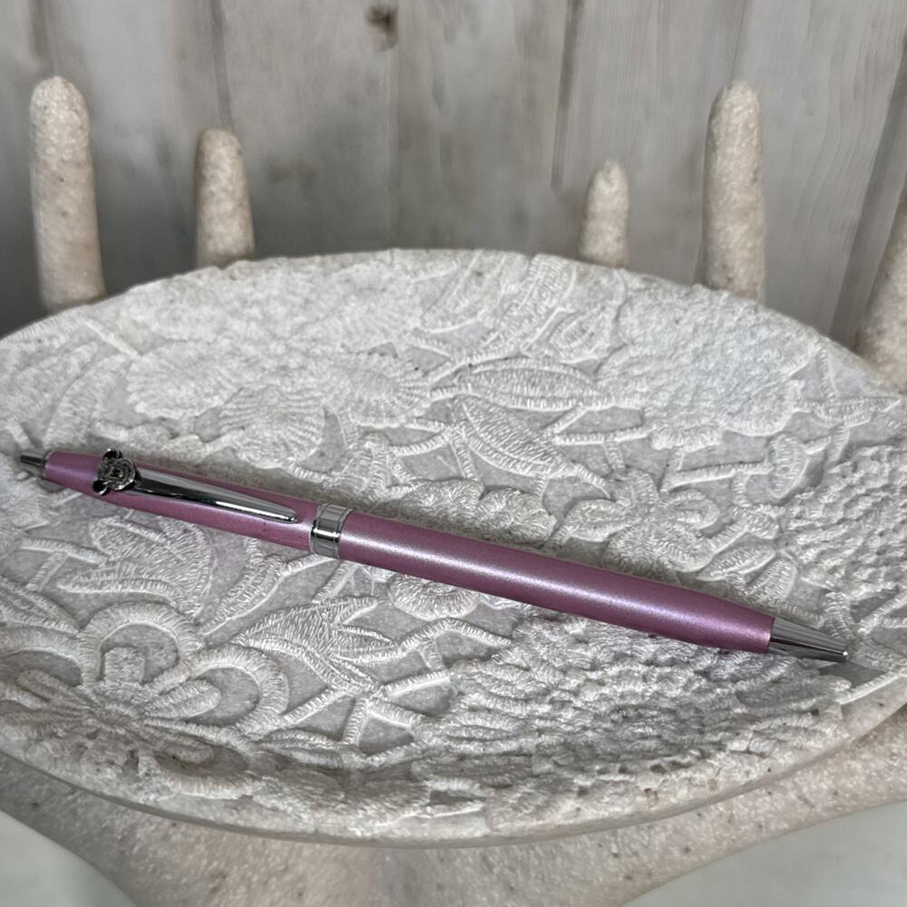 Vintage Disney Cross Ballpoint Pen Minnie Mouse In Soft Pink